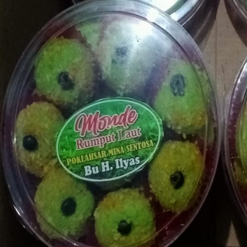 Monde Rumput Laut Rp. 15.000
(Kecil)
Rp. 30.000
(Besar)